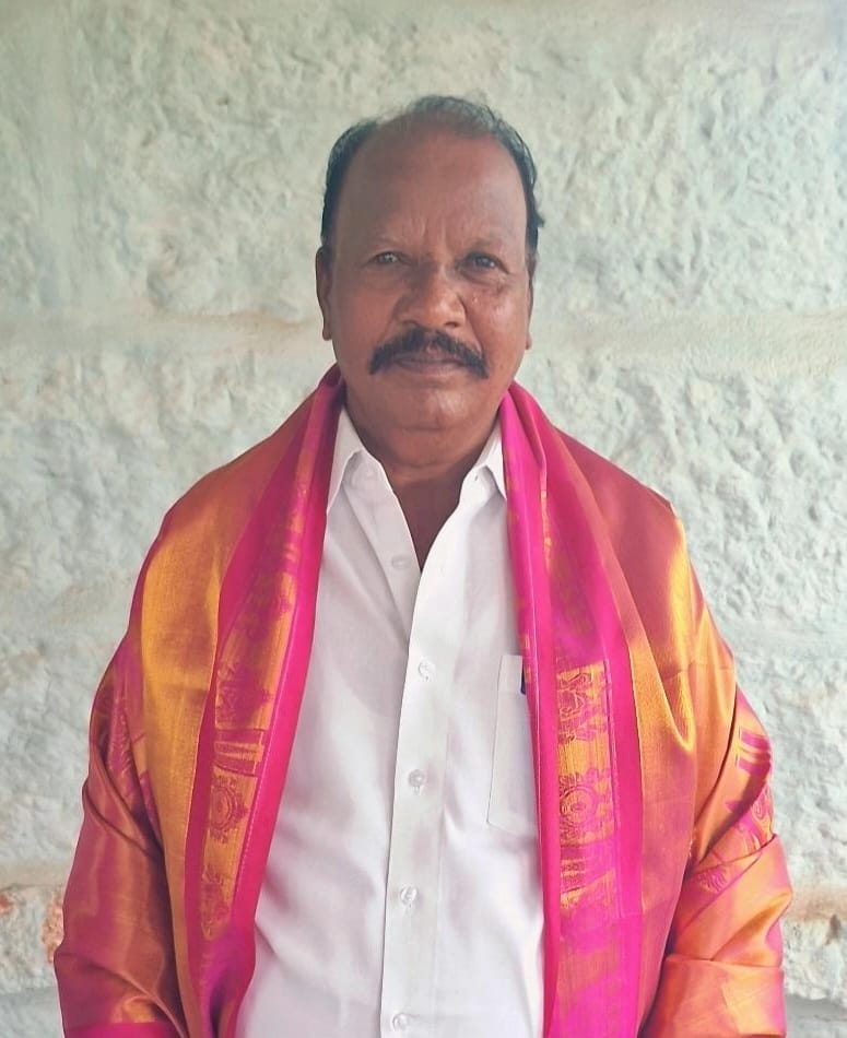 Portrait of T. Venkata Ramana, Chairman / President of Srinivasa Trust